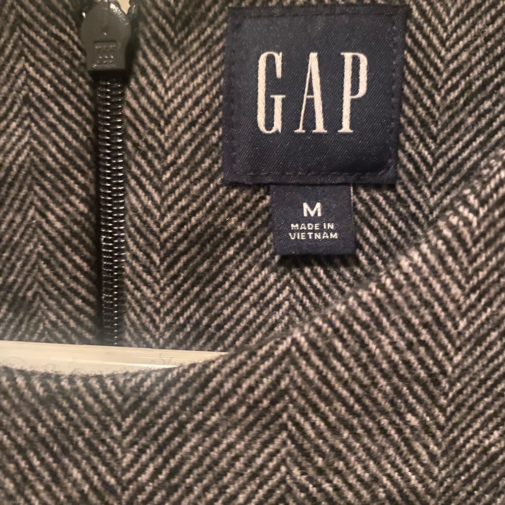 GAP Gray Sleeveless Dress-Size M - Picture 4 of 4